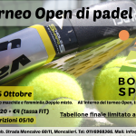 torneo di paddle boschi sport torino